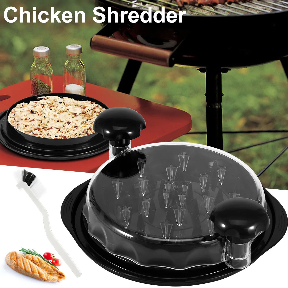 Portable Chicken Shredder Non-Slip