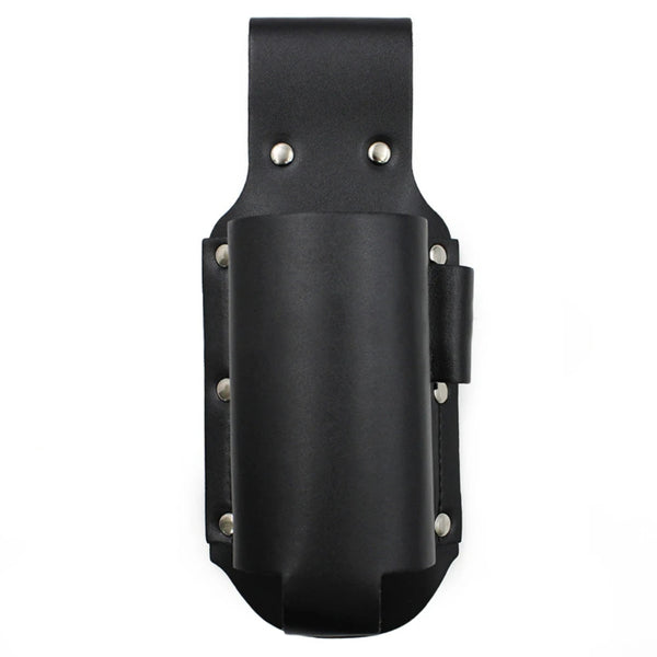 Versatile 3D Printed PU Leather Beer Holster - Portable Waist Bottle Holder for 12 Oz. Beverages