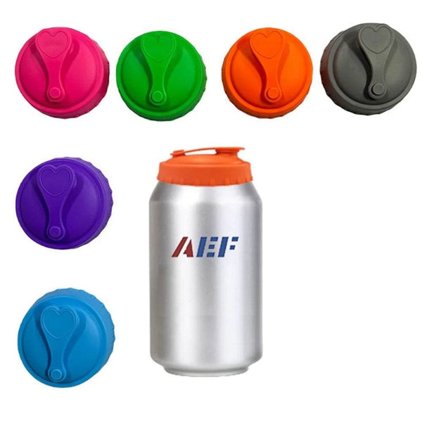 Can Lids Reusable Silicone: Leakproof,6 Colors, Home&Outdoor Drinkware