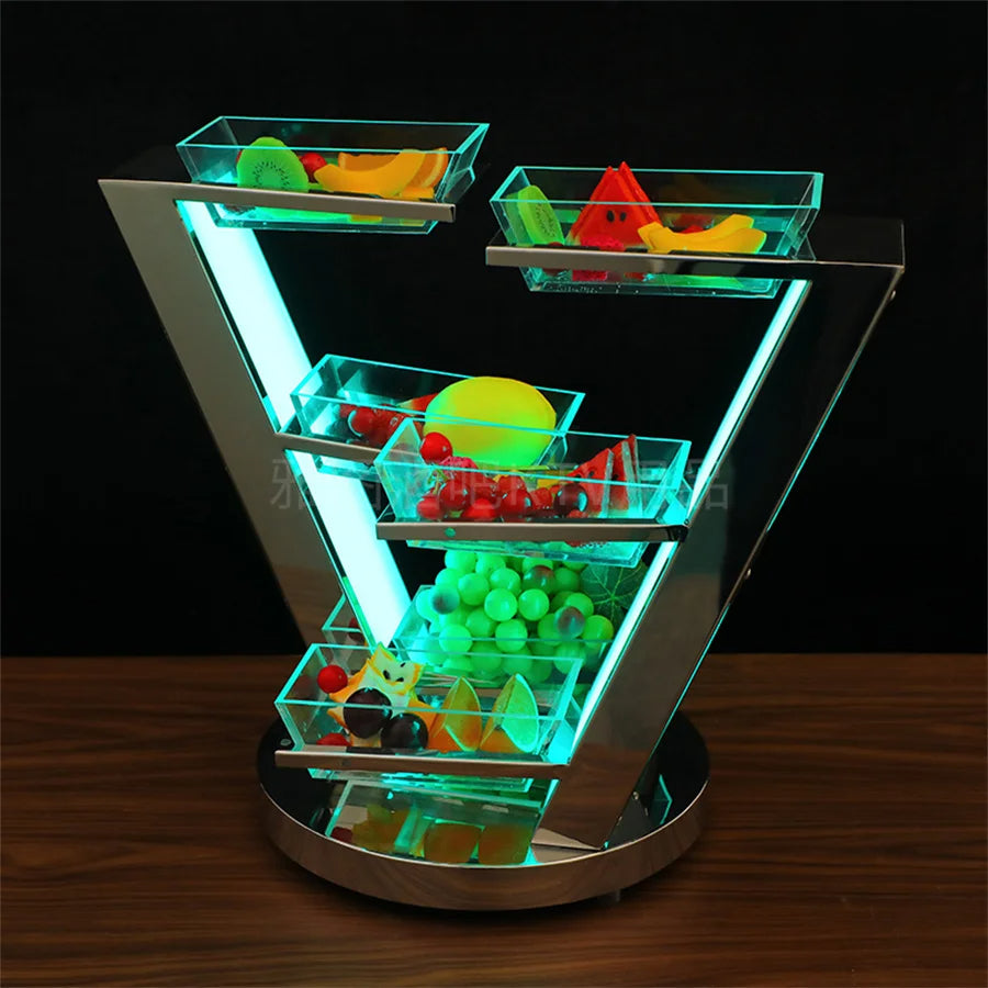 Rechargeable LED Cocktail Glass Holder - Culinarywellbeing