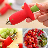 Strawberry slicer Strawberry corer Strawberry peeler Stem remover Creative melon and fruit slicer - Culinarywellbeing