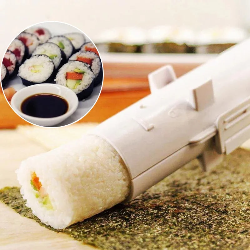 Quick Sushi Maker - DIY Japanese Roller & Rice Mold Bazooka