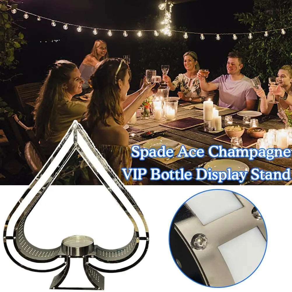 Ace of Spades Champagne VIP Bottle Display Rack