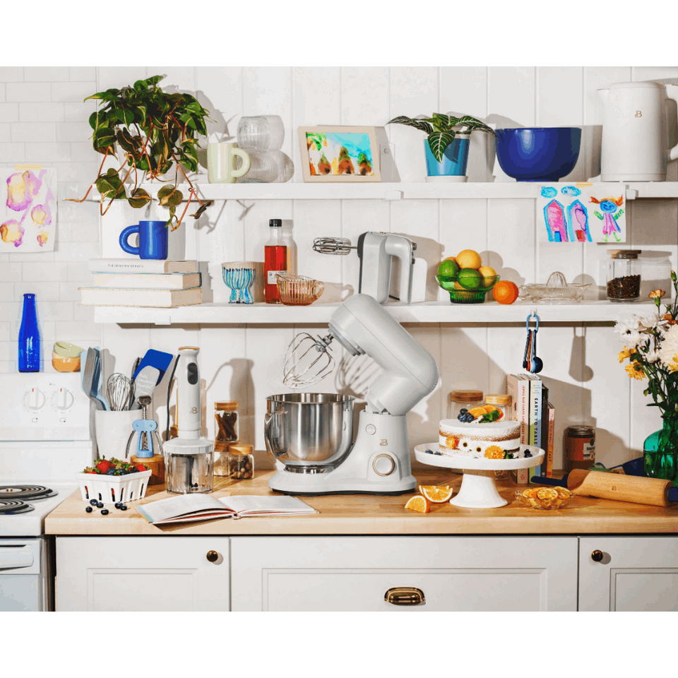 5.3QT Capacity Lightweight & Powerful Tilt-Head Stand Mixer