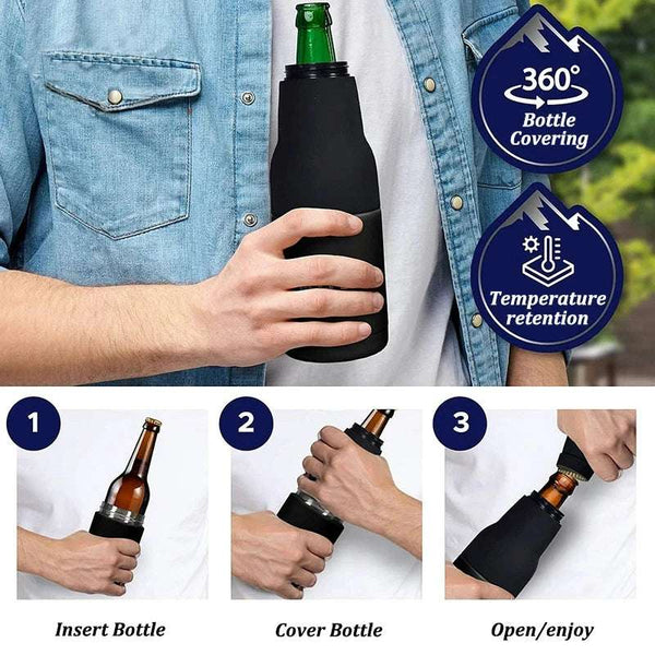 Can Holder - Keep Your Drink Cool 3-in-1 Stainless Steel Drink for you