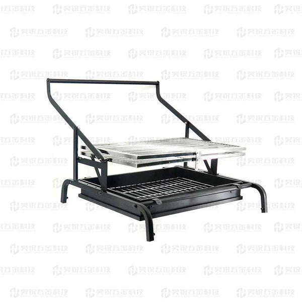 BBQ Grill Outdoor Charcoal Flipping & Rotating BBQ Grill Mesh Frame!!!