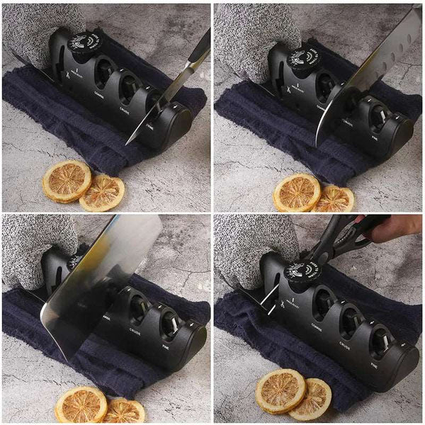 Knife Sharpener with Angle Adjustment