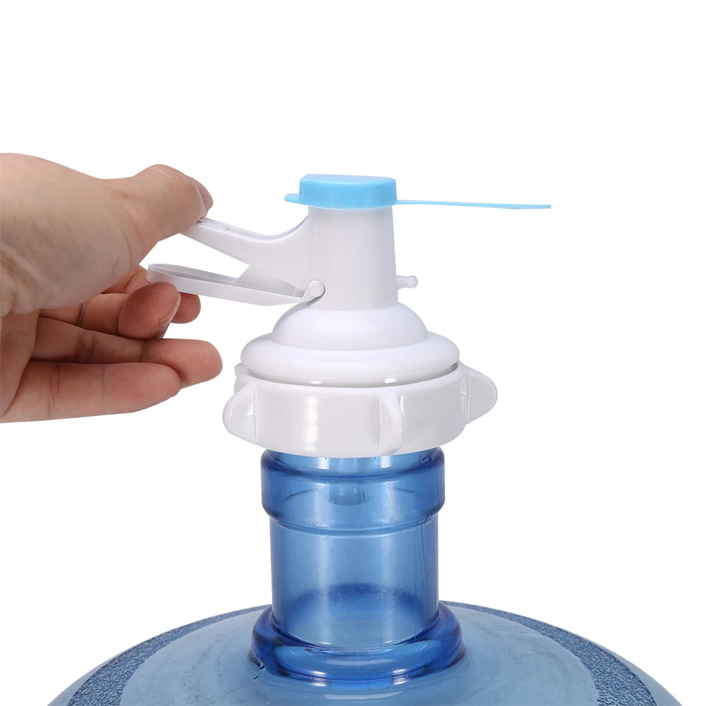 Portable Water Bottle Dispenser Pump – Eco-Friendly PP Material, Dust-Proof Cap, Easy to Install, for Home & Travel Use