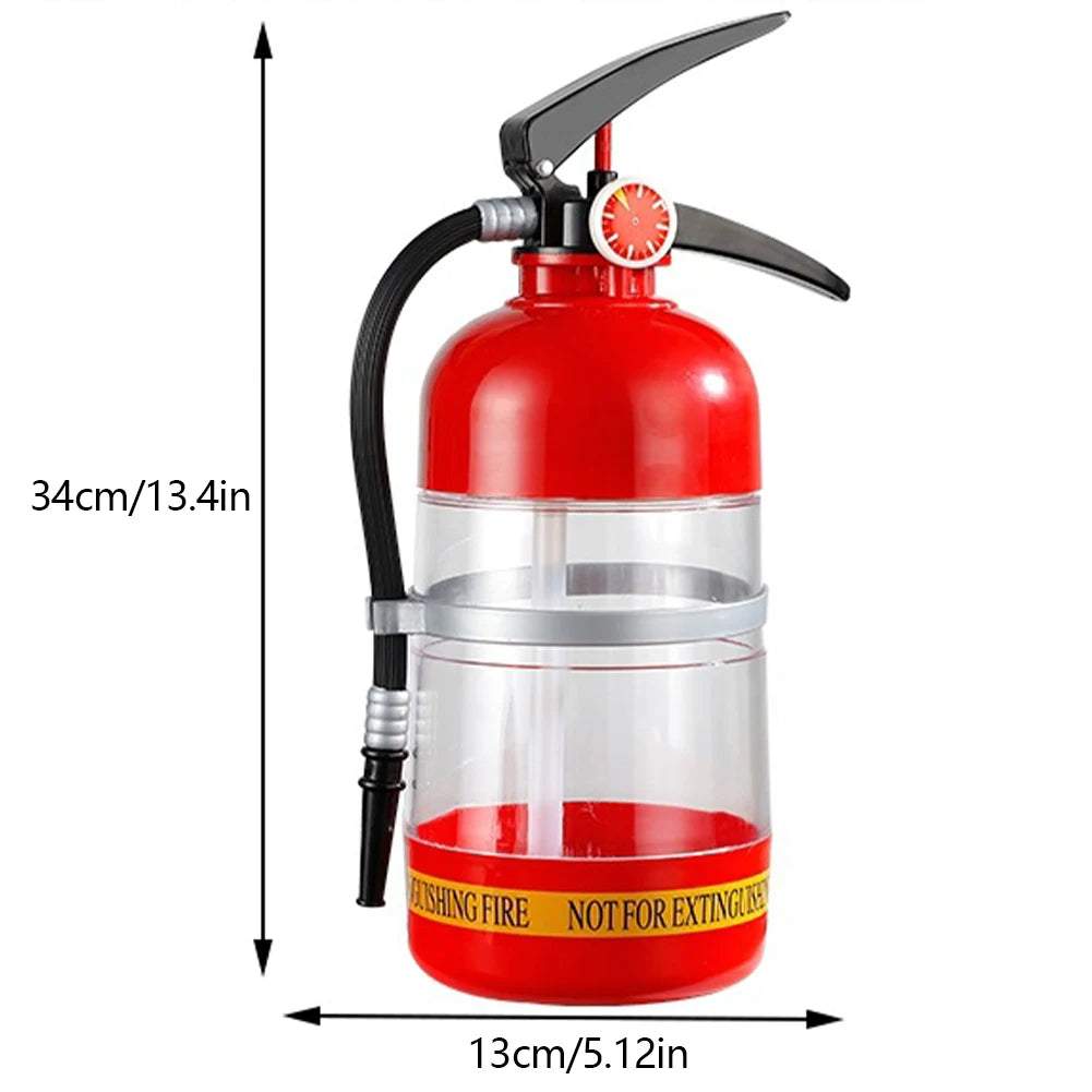 Beer Dispenser 1.5L Fire Extinguisher Shaped: Durable, Creative, Acrylic