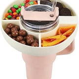 Multifunctional Triple Top Snacks & Drinks Bowl for Stanley Quencher 30/40 oz - Culinarywellbeing