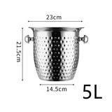 Noble Luxury ice bucket 304 Stainless steel golden hammer patternTheWellBeing1Noble Luxury ice bucket 304 Stainless steel golden hammer patternCulinaryWellBeing