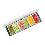 Fruit Tray With Lid Food Grade Plastic Bar Tools Professional Bartender Tools - Culinarywellbeing