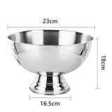 Stainless Steel Deer Head Ear Wall Champagne Bowl Bucket Keg Double Wall Food Grade Red Wine Beer Ice Bucket Bar Supplies - TheWellBeing1