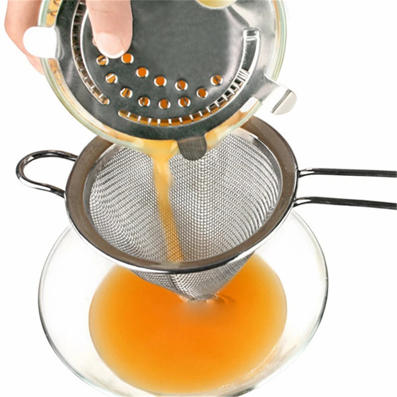 Stainless Steel Conical Cocktail Sieve Great - Culinarywellbeing