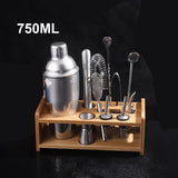 Stainless Steel Cocktail Shaker Mixer Wine Martini Boston Shaker For Bartender Drink Party Bar Tools 550ML/750ML - TheWellBeing1