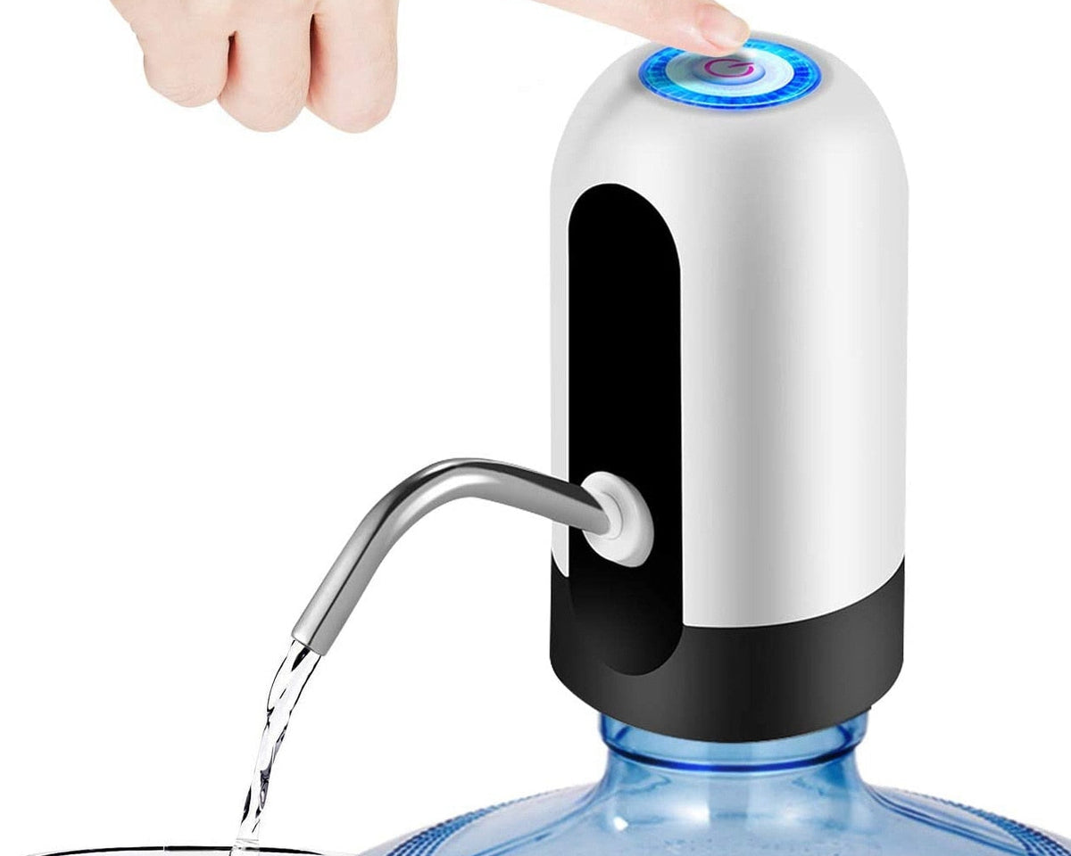Water Bottle Pump USB Charging Auto Switch Drinking Dispenser Charging1. Simple and convenient, press the button to water out/press the button to stop water
2. Highly compatible base, universal for big and small barrels
3. Built-in 800TheWellBeing1Water Bottle Pump USB Charging Auto Switch Drinking Dispenser Charging Water PumpCulinaryWellBeing