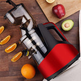 Electric Juicer Large Caliber Screw Cold Press Extractor Slag Juice Separation Filter