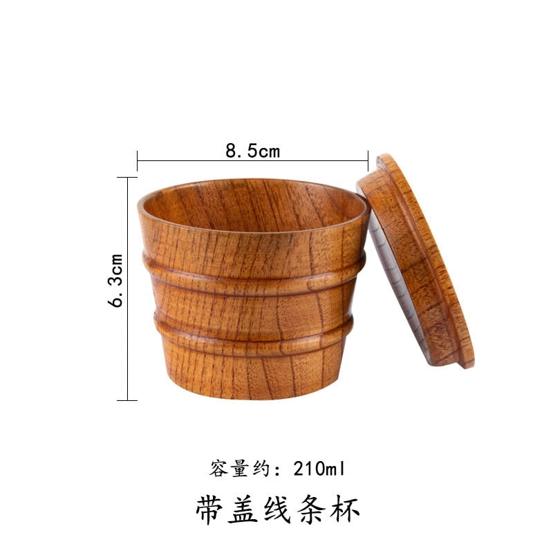 TheWellBeing™ Wooden Cups Handmade*  Safe material: Made from wood material, the cup is eco-friendly, safe, nontoxic, odourless and no harmful substance.*  Multipurpose: Can be used for tea, coffee, TheWellBeing1TheWellBeing™ Wooden Cups HandmadeCulinaryWellBeing