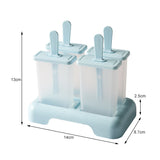 Ice Box with Plastic Stick Ice-lolly Mold Ice Cube Tray - Culinarywellbeing