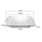 Stainless Steel Grill Pan Grilling Basket For More Vegetable Meat Gril100% New.





Color: As picture Material: stainless steel
 
Conversion: 1inch=2.54cm,  1cm=0.393inches Warm Tip :  Please be reminded that due lighting effects, monTheWellBeing1Vegetable Meat Grill Basket Tray BBQ GadgetCulinaryWellBeing