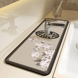 Classic Sink Faucet Drain Pad Table Mat Toilet Diatom Mud Absorbent Pad Non-slip Anti-mildew Mat for Kitchen Countertop Dining - TheWellBeing1