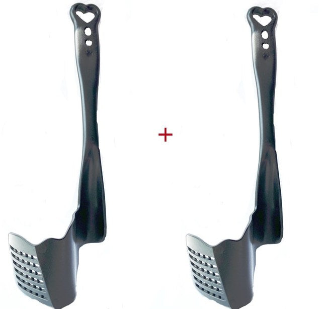 Rotating spatula for Thermomix with food-grade PP+ABS, suitable for TM6/TM5/TM31, in blue and black.