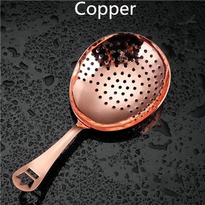 Skull And Mechanical Watch Bar Strainer Sprung Cocktail Strainer Stainless Steel Deluxe Strainer Bar Tools - TheWellBeing1