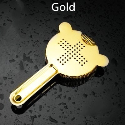 Skull And Mechanical Watch Bar Strainer Sprung Cocktail Strainer Stainless Steel Deluxe Strainer Bar Tools - TheWellBeing1