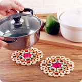 Bamboo Desk Table Mat Set: Heat
Insulation, Coasters, and Kitchen AcceOccasion: Kitchen, PartyFeature: Heat Insulation, Non-Slip Shape: Round Color: Colorful Material: Bamboo Diameter: about 15cm Package list: 1pcs Table MatsTheWellBeing1Bamboo Desk Table Mat SetCulinaryWellBeing