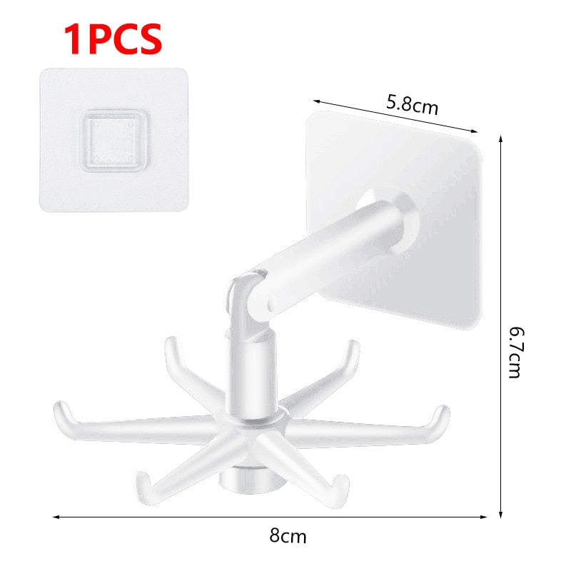 TheWellBeing Universal Kitchen Hook - MultiPurpose 360° Rotated OrganiTheWellBeing1TheWellBeing Universal Kitchen Hook - MultiPurpose 360° Rotated OrganizerCulinaryWellBeing