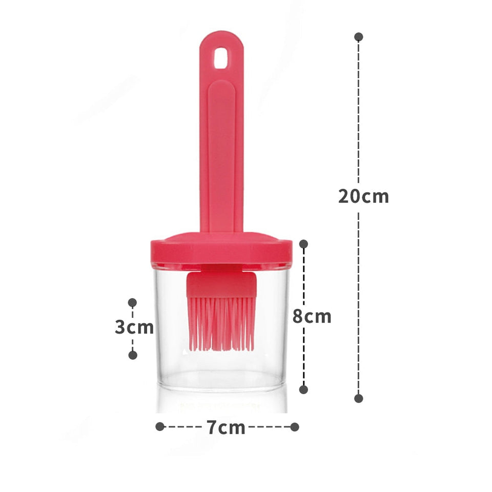Silicone Oil Brush Temperature Resistant Oil Bottle Baking Pancake BarSilicone brush head: apply finely and evenly

High temperature oil brush: a good assistant for barbecue

Integrated brush cover design

 

Specifications:


Size:7*1TheWellBeing1Silicone Oil Brush Temperature Resistant Oil Bottle Baking Pancake Barbecue Cooking BBQ GrillingCulinaryWellBeing