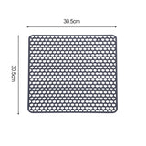 Sink Protectors for Kitchen Sink,Sink Mat,Grid Silicone Kitchen Sink Mat for Bottom of Stainless Steel Sink,Heat resistant mat - TheWellBeing1