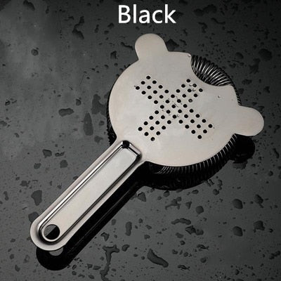 Skull And Mechanical Watch Bar Strainer Sprung Cocktail Strainer Stainless Steel Deluxe Strainer Bar Tools - TheWellBeing1