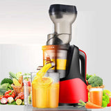 Electric Juicer Large Caliber Screw Cold Press Extractor Slag Juice Separation Filter