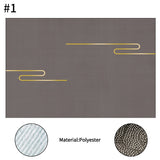 Printed Dish Drying Mat Super Absorbent Coffee Drain Pad Tableware Draining Pad Quick Dry Rug Kitchen Dinnerware Placemat - TheWellBeing1