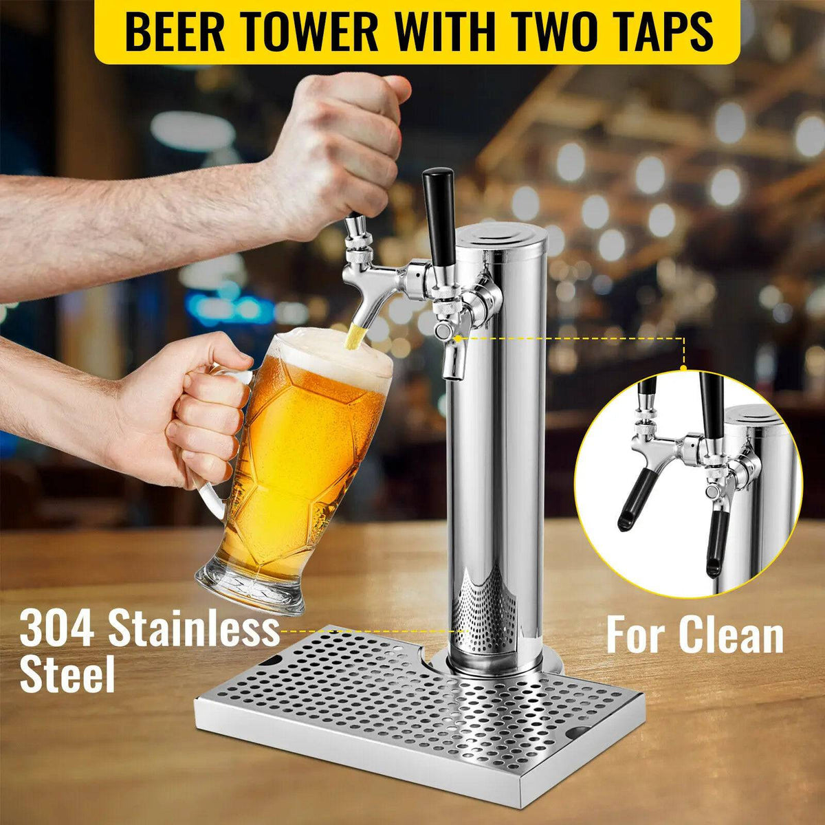 Homebrew Draft Beer Tower - Culinarywellbeing