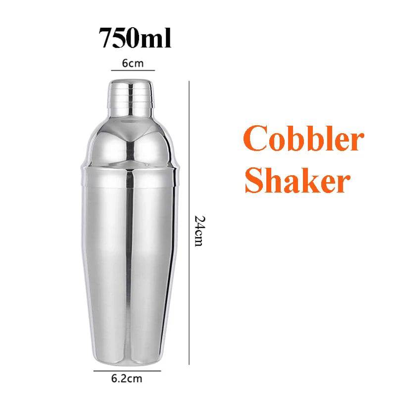 Stainless Steel Cocktail Shaker Set Mixer - Culinarywellbeing