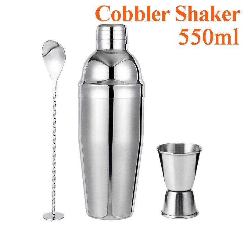Stainless Steel Cocktail Shaker Set Mixer - Culinarywellbeing