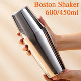 Stainless Steel Cocktail Shaker Set Mixer - Culinarywellbeing