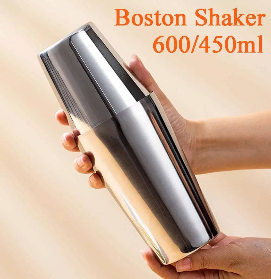 Stainless Steel Cocktail Shaker Set Mixer - Culinarywellbeing