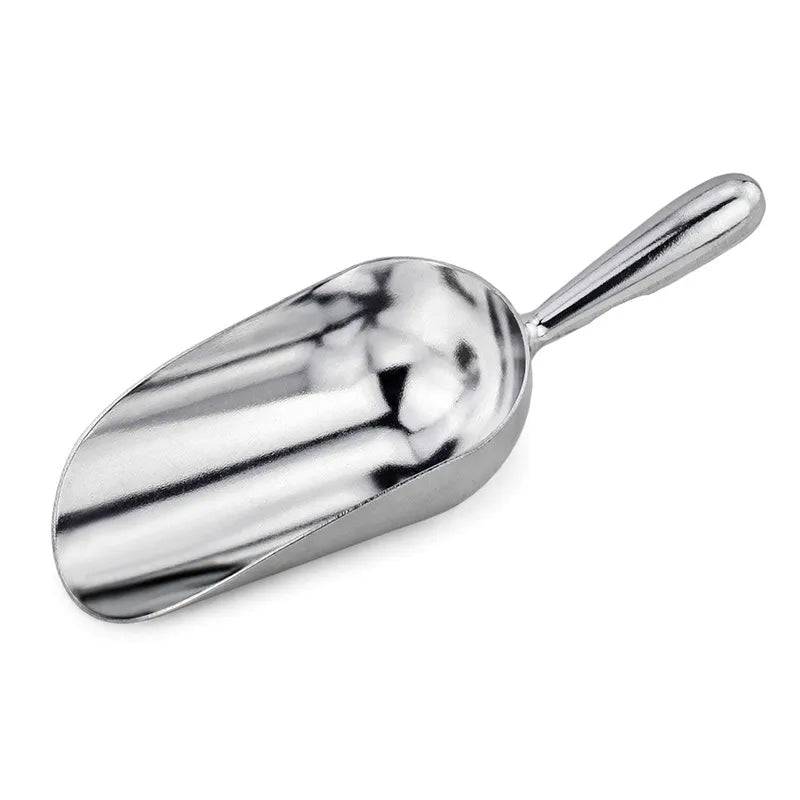 Free Shipipng Bar Ice Scoop, Dry Bin Scoop, Dry Goods Scoop, Spice Scoop, Cast Aluminum - Culinarywellbeing