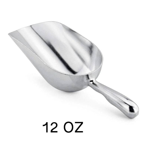 Free Shipipng Bar Ice Scoop, Dry Bin Scoop, Dry Goods Scoop, Spice Scoop, Cast Aluminum - Culinarywellbeing