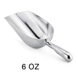 Free Shipipng Bar Ice Scoop, Dry Bin Scoop, Dry Goods Scoop, Spice Scoop, Cast Aluminum - Culinarywellbeing