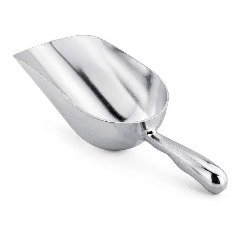 Free Shipipng Bar Ice Scoop, Dry Bin Scoop, Dry Goods Scoop, Spice Scoop, Cast Aluminum - Culinarywellbeing