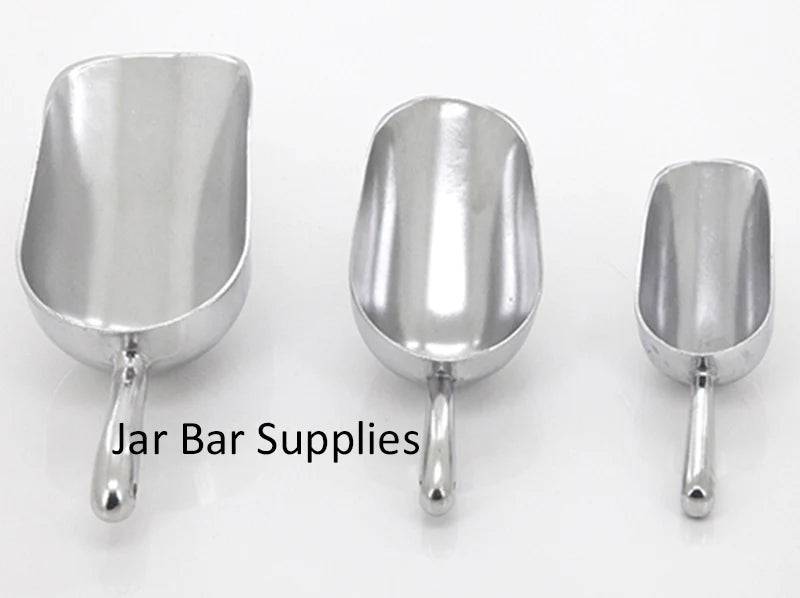 Free Shipipng Bar Ice Scoop, Dry Bin Scoop, Dry Goods Scoop, Spice Scoop, Cast Aluminum - Culinarywellbeing