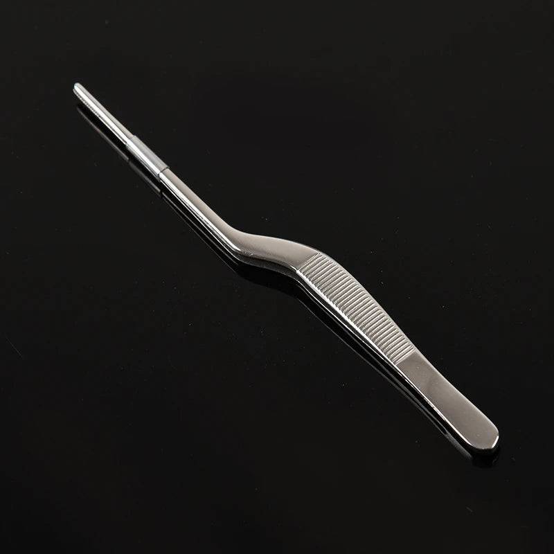 Cooking Medical Tweezers Stainless Steel Kitchen Seafood & bar Tweezer Food Tongs Tool Bar Accessory - Culinarywellbeing