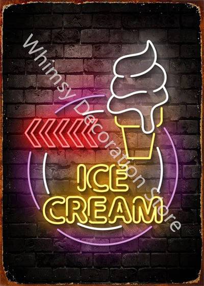 Decoration Metal Sign Tin Sign Tin Plates Wall Decor Room Decoration Retro Vintage - Culinarywellbeing