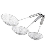Professional Oval Skimmer – Fine Mesh Strainer for Frying & Cooking

