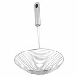 Professional Oval Skimmer – Fine Mesh Strainer for Frying & Cooking

