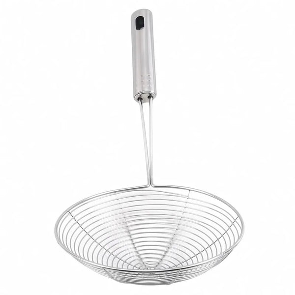 Professional Oval Skimmer – Fine Mesh Strainer for Frying & Cooking

